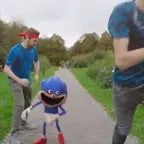 can i run with you guys? (loud)