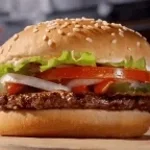 How do i pick up the burger