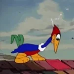 Woody Woodpecker Pecking