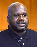 Shaq playing scrabble
