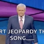 Jeopardy think music short