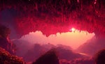 Red Sun In The Cave