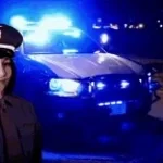 Alert police follower