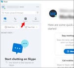 Skype Contact left