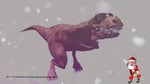 chrismas t rex