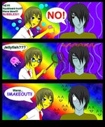 Im rubbing peanut butter on mikehawk