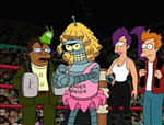 Futurama-Leela - Beat up