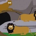 lion creepy laugh