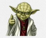 Star Wars - Yoda - Yes a Jedi strength flow from the force