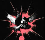 bone crush with blood