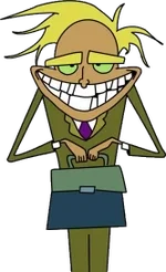 Very naughty FDreaky fred courage the cowardly dog