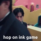 shuffle emote from ink game