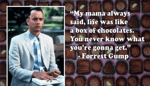 Forest Gump, Chocolates