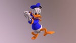 Donald duck getting top