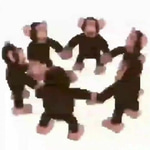 Spinning monkeys