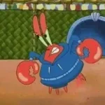 Mr Krabs - walking