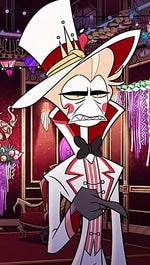Hazbin hotel Lucifer. Who is this.. who is this man.