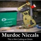 This is me cutting an onion