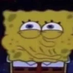 Spongebob Frown + Time stretched