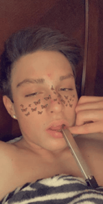 dariyuCame upstairs and Darius was stimming in my closet - Sound