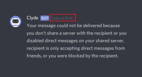 Discord Message