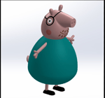 oh my god no daddy pig