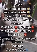 Moneda, billete, moneda, billete