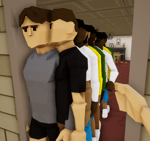 metal pipe falling down