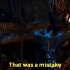 Thanos: That was a mistake...