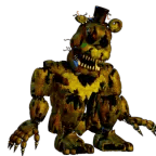 Nitghtmare golden freddy Jumpscare