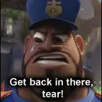 grown man cry (Get back in there tear)