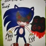 Sonic.exe eats a sour patch kid and dies