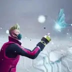 I saw a butterfly come out of nowhere