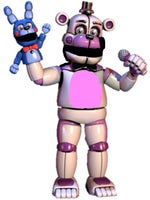 fnaf 1 animatronic pop up