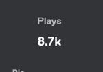 how many plays does duckman32 have?