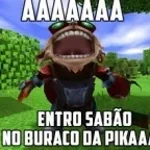 entrou buraco no sabao