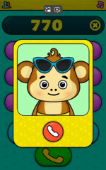 phone gibberish monkey