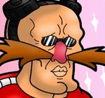 Eggman pretends to be a bar of soap