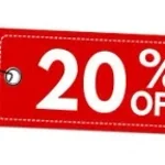 20% OFF DISCOUNT