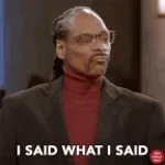 I said what i said ginger