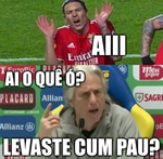 Ai o quê pá?! Levaste com um pau?