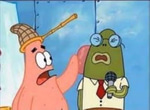 Patrick Star Touch Blue Screen