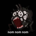 Mountain of smiling bodies scream