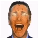 patrick bateman scream [LOUDER]