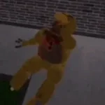 animatronic found in the back alley