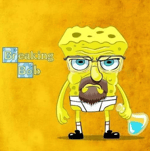 spongebob levitating meme