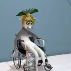 King Julian Wheelchair meme