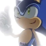 Sonic X says Cope meme