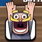 Knight emote  clash royale