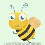 a friendy bee